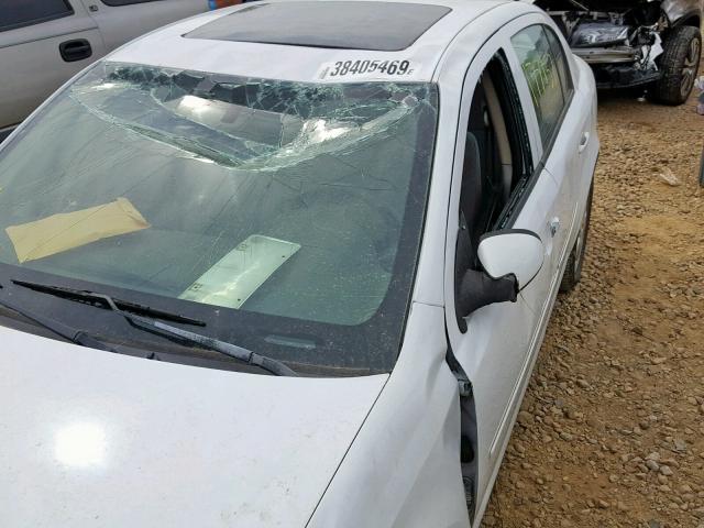 1G1AL55F267767363 - 2006 CHEVROLET COBALT LT WHITE photo 9