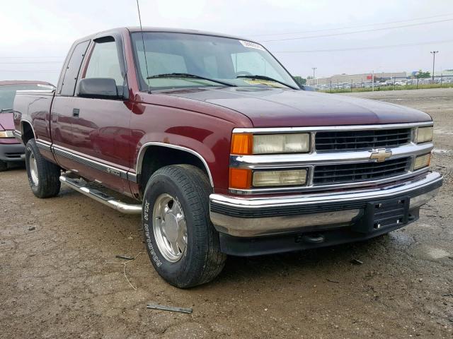 2GCEK19R4V1112464 - 1997 CHEVROLET GMT-400 K1 MAROON photo 1