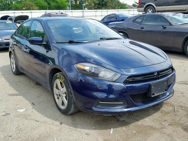 1C3CDFBB8FD221497 - 2015 DODGE DART SXT BLUE photo 1