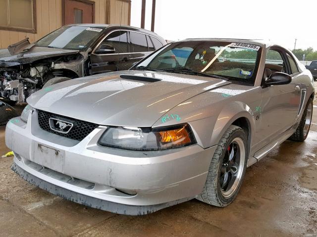 1FAFP42X0YF112027 - 2000 FORD MUSTANG GT SILVER photo 2