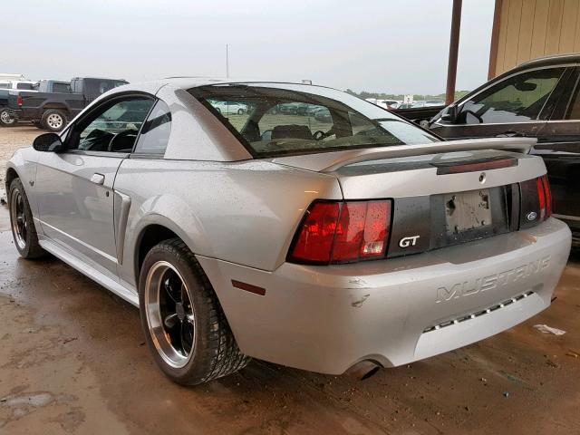 1FAFP42X0YF112027 - 2000 FORD MUSTANG GT SILVER photo 3