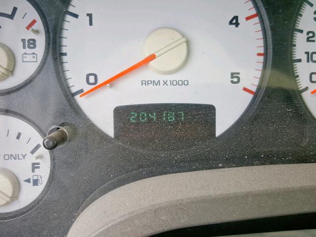 3D7KA28C54G178851 - 2004 DODGE RAM 2500 S ვერცხლისფერი ფოტო 8