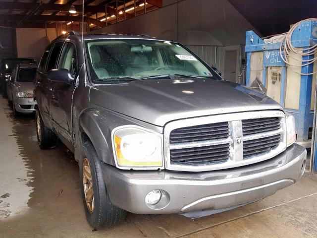 1D8HB48D05F539526 - 2005 DODGE DURANGO SL GRAY photo 1