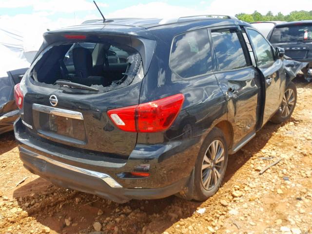 5N1DR2MN6JC650181 - 2018 NISSAN PATHFINDER BLACK photo 4