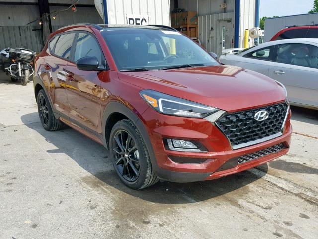 KM8J3CAL1KU927246 - 2019 HYUNDAI TUCSON LIM RED photo 1