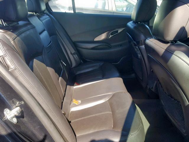 1G4GJ5E3XCF134636 - 2012 BUICK LACROSSE T BLACK photo 6
