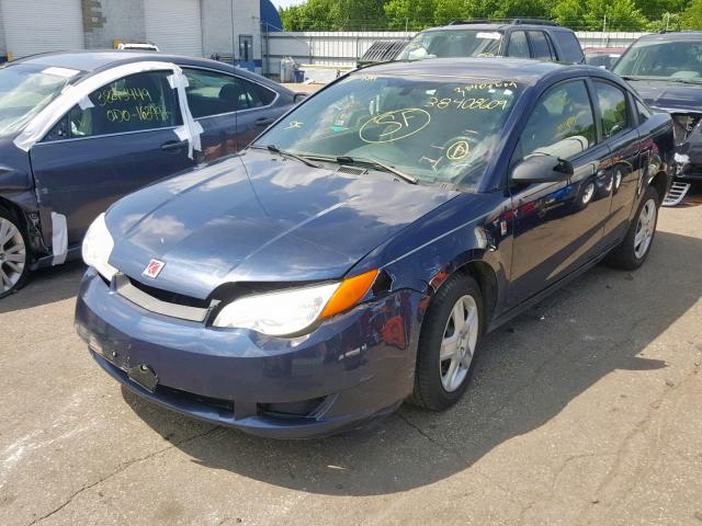 1G8AN15F77Z114425 - 2007 SATURN ION LEVEL BLUE photo 2