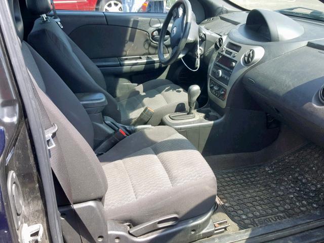 1G8AN15F77Z114425 - 2007 SATURN ION LEVEL BLUE photo 5