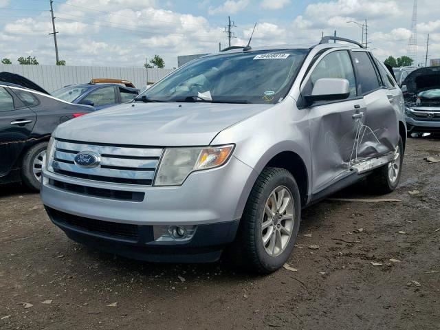 2FMDK3JC6ABA30749 - 2010 FORD EDGE SEL SILVER photo 2