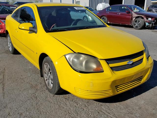 1G1AT18H397216580 - 2009 CHEVROLET COBALT LT YELLOW photo 1