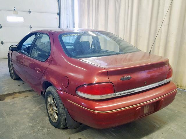 1C3EJ56H8YN274241 - 2000 CHRYSLER CIRRUS LXI RED photo 3