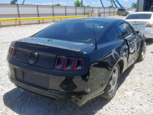 1ZVBP8CF6D5231834 - 2013 FORD MUSTANG GT BLACK photo 4