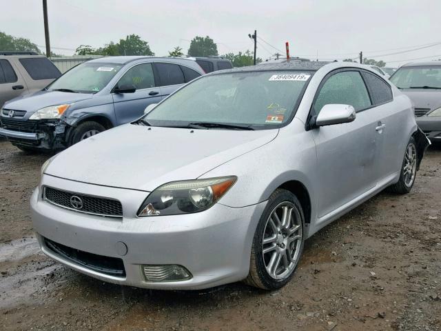 JTKDE177670190742 - 2007 TOYOTA SCION TC ვერცხლისფერი ფოტო 2