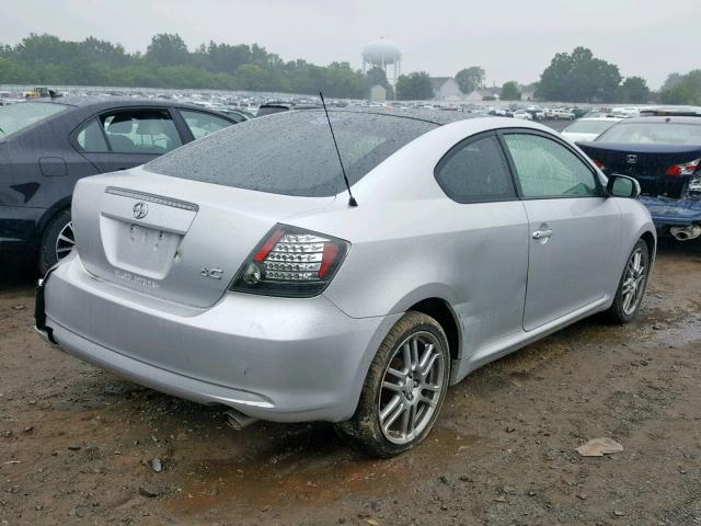 JTKDE177670190742 - 2007 TOYOTA SCION TC ვერცხლისფერი ფოტო 4