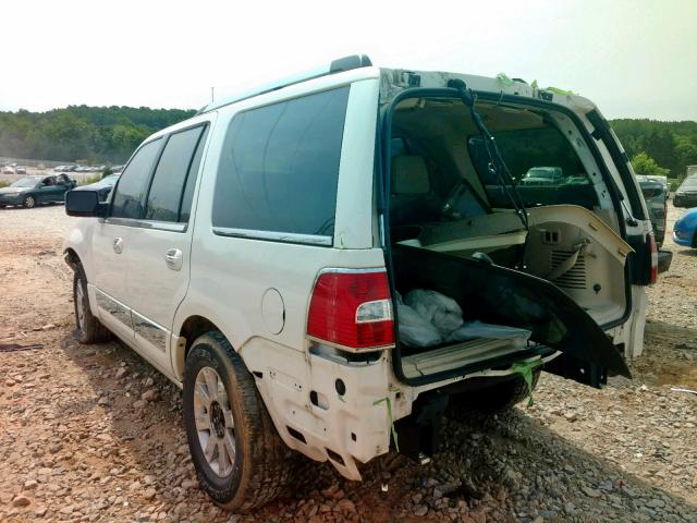 5LMFU27557LJ02892 - 2007 LINCOLN NAVIGATOR 白色 照片 3