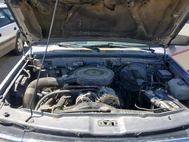 1B7GL26Y7MS258640 - 1991 DODGE DAKOTA SILVER photo 7