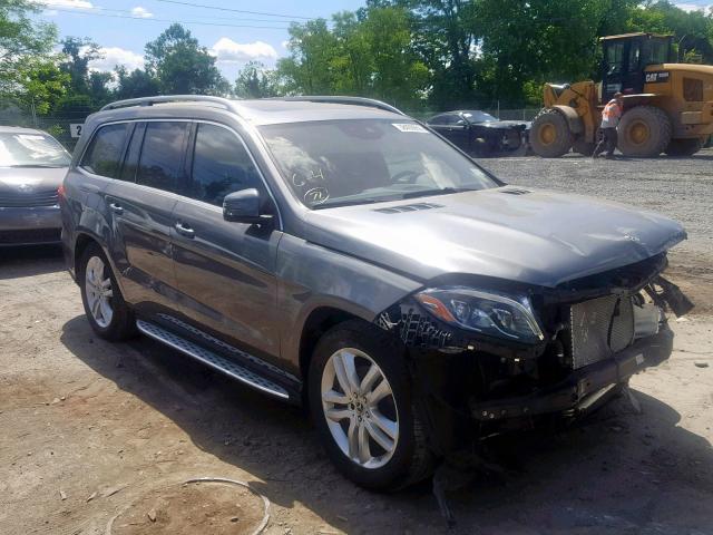 4JGDF6EE5HA961332 - 2017 MERCEDES-BENZ GLS 450 4M GRAY photo 1