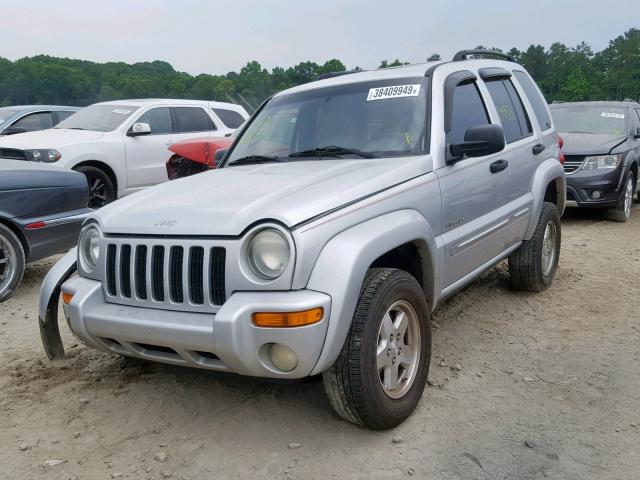 1J4GK58K34W148085 - 2004 JEEP LIBERTY LI SILVER photo 2