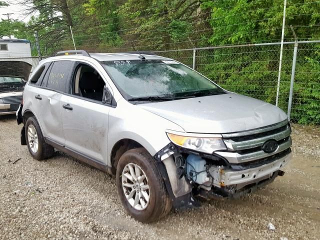 2FMDK3GCXDBC57597 - 2013 FORD EDGE SE SILVER photo 1