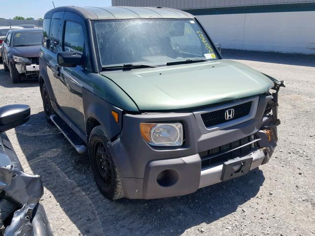 5J6YH28665L013884 - 2005 HONDA ELEMENT EX GREEN photo 1