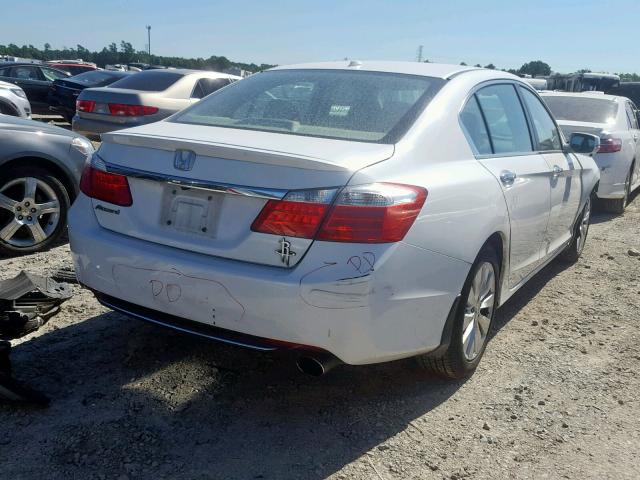 1HGCR2F86DA095158 - 2013 HONDA ACCORD EXL WHITE photo 4