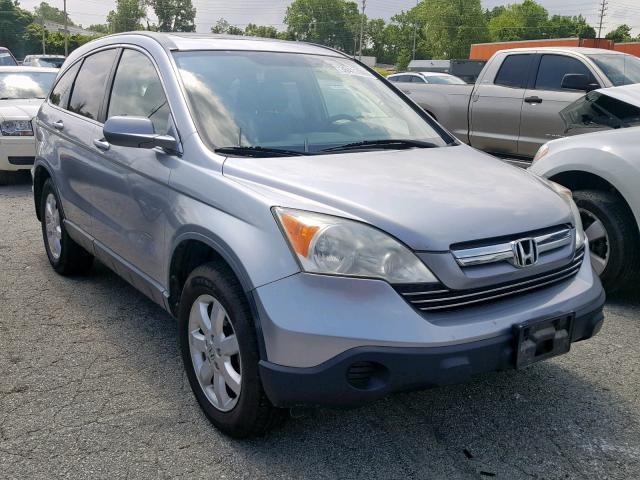 JHLRE48797C068505 - 2007 HONDA CR-V EXL SILVER photo 1