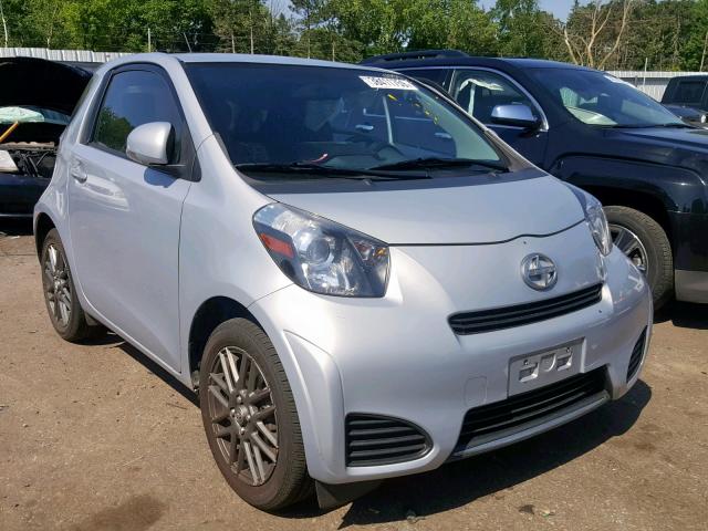 JTNJJXB00EJ027672 - 2014 TOYOTA SCION IQ SILVER photo 1