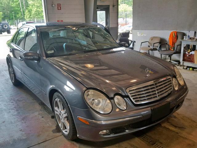 WDBUF56J46A893871 - 2006 MERCEDES-BENZ E 350 GRAY photo 1