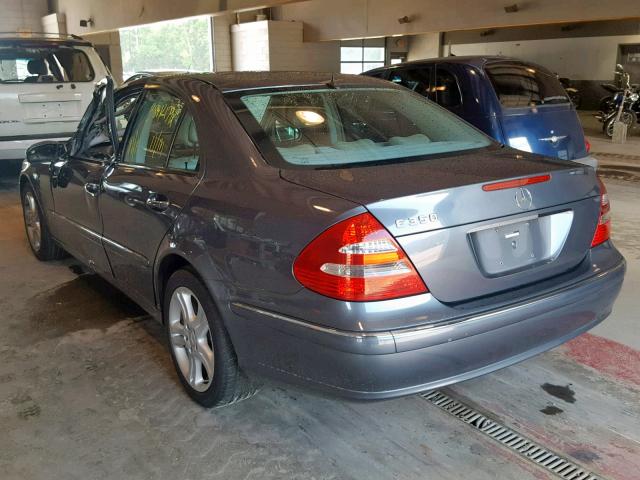 WDBUF56J46A893871 - 2006 MERCEDES-BENZ E 350 GRAY photo 3