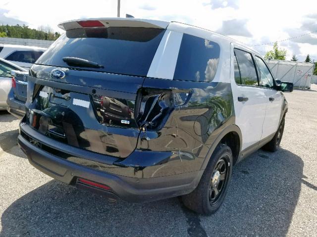 1FM5K8AR3JGC42894 - 2018 FORD EXPLORER P TWO TONE photo 4