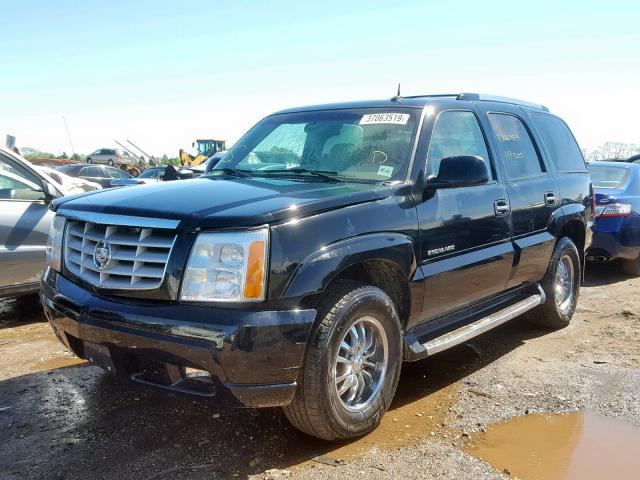 1GYEK63N23R116546 - 2003 CADILLAC ESCALADE L BLACK photo 2