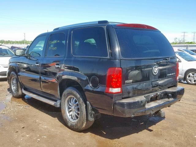 1GYEK63N23R116546 - 2003 CADILLAC ESCALADE L BLACK photo 3