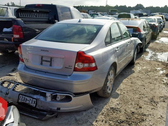 YV1MS390662193455 - 2006 VOLVO S40 2.4I SILVER photo 4