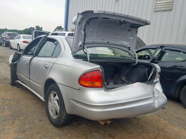 1G3NL52E04C149340 - 2004 OLDSMOBILE ALERO GL SILVER photo 3