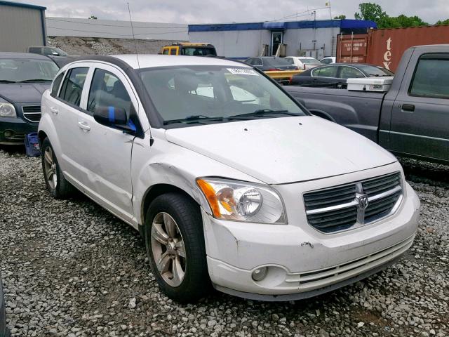 1B3CB3HA3BD295677 - 2011 DODGE CALIBER MA WHITE photo 1