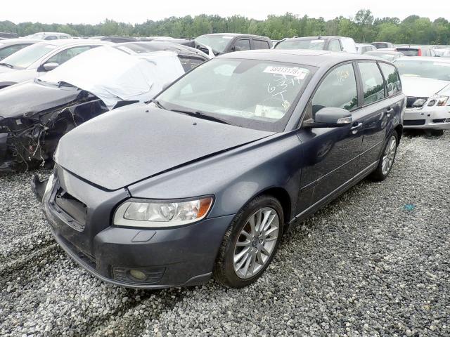 YV1MW382492484869 - 2009 VOLVO V50 2.4I GRAY photo 2