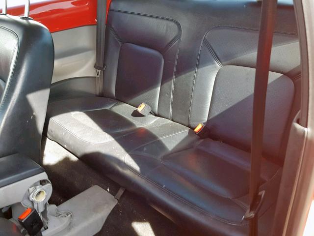 3VWDD21C01M418287 - 2001 VOLKSWAGEN NEW BEETLE წითელი ფოტო 6