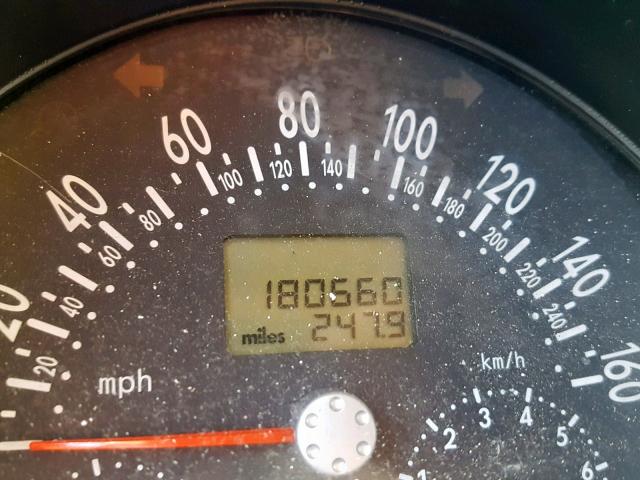 3VWDD21C01M418287 - 2001 VOLKSWAGEN NEW BEETLE წითელი ფოტო 8