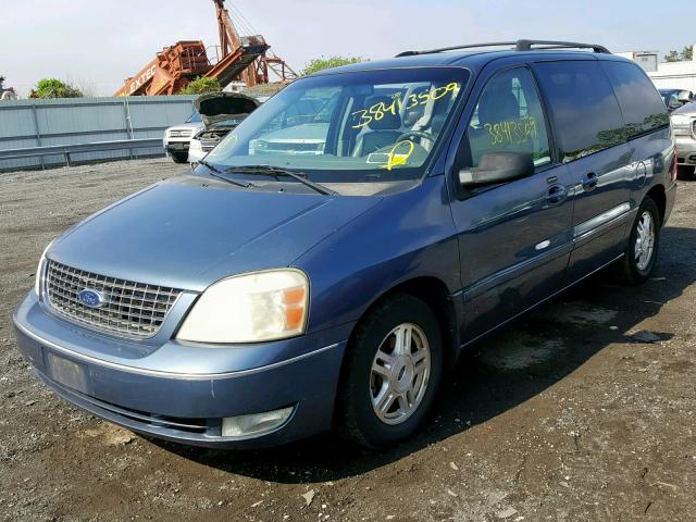 2FMZA52296BA11274 - 2006 FORD FREESTAR S BLUE photo 2