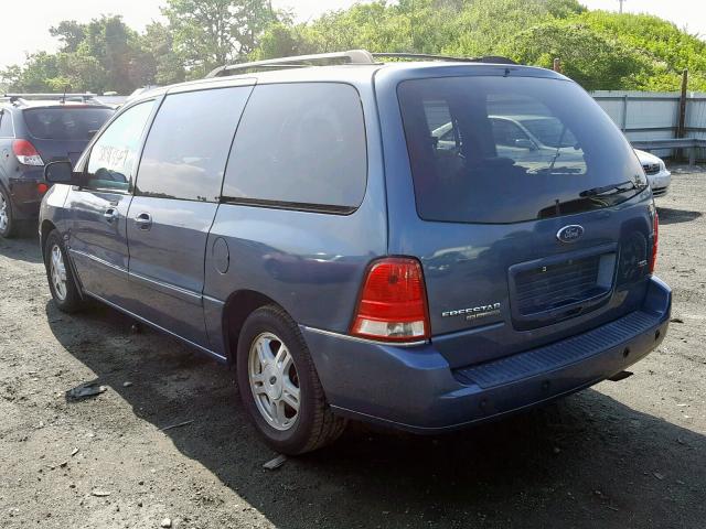 2FMZA52296BA11274 - 2006 FORD FREESTAR S BLUE photo 3