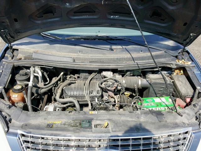 2FMZA52296BA11274 - 2006 FORD FREESTAR S BLUE photo 7