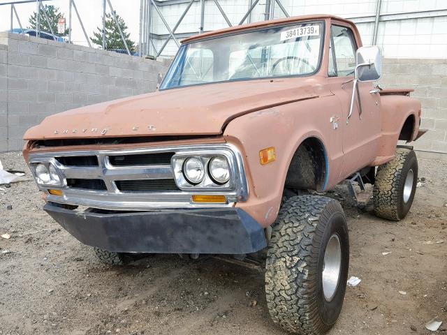 CE141S653542 - 1971 CHEVROLET C-10 TAN photo 2