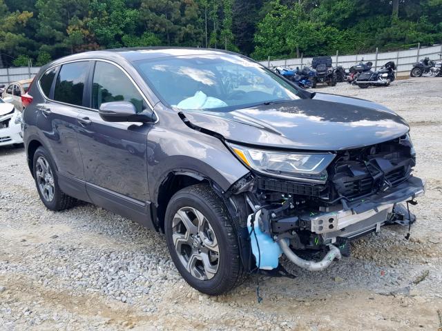 5J6RW2H83KA007950 - 2019 HONDA CR-V EXL GRAY photo 1