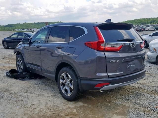 5J6RW2H83KA007950 - 2019 HONDA CR-V EXL GRAY photo 3