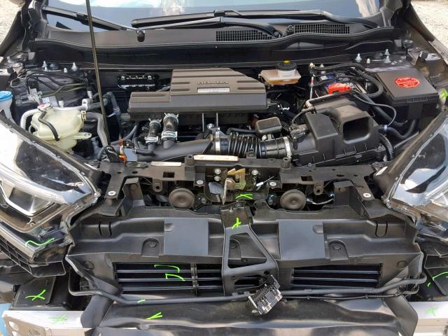 5J6RW2H83KA007950 - 2019 HONDA CR-V EXL GRAY photo 7