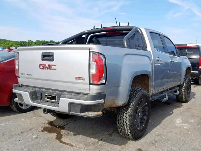 1GTG6CEN6H1249542 - 2017 GMC CANYON SLE SILVER photo 4