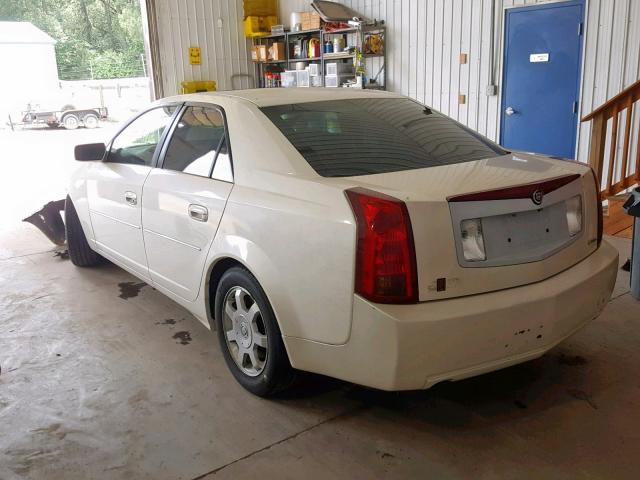 1G6DM577240135270 - 2004 CADILLAC CTS CREAM photo 3
