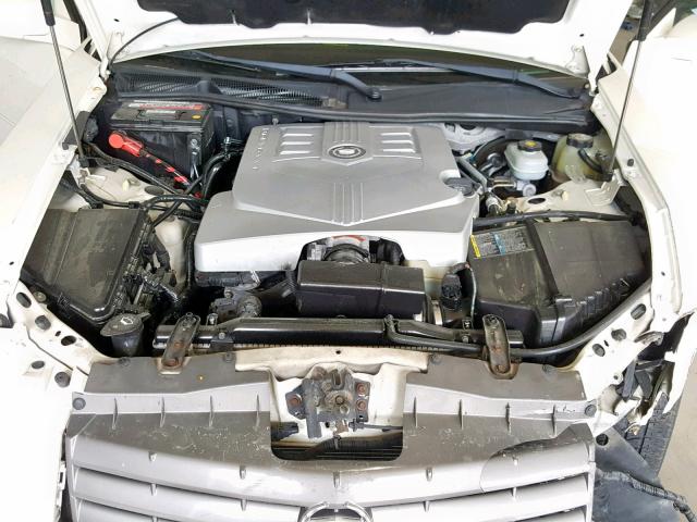 1G6DM577240135270 - 2004 CADILLAC CTS CREAM photo 7