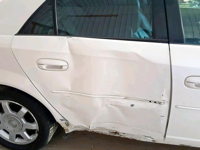 1G6DM577240135270 - 2004 CADILLAC CTS CREAM photo 9
