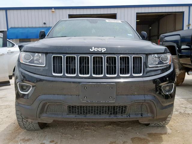 1C4RJEAG7GC386695 - 2016 JEEP GRAND CHER BLACK photo 9